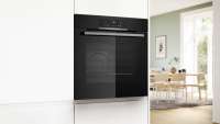 BOSCH HBA171BB3 Serie 2 Einbau-Backofen 60 x 60 cm Schwarz